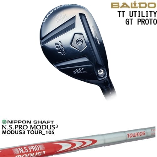 BALDO TT UTILITY GT PROTO ユーティリティ[UT]バルドBALDO N.S.PRO MODUS3 TOUR 105 日本シャフト｜カスタムクラブ工房 OVDGOLF