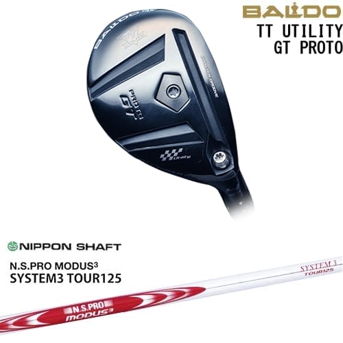 BALDO TT UTILITY GT PROTO ユーティリティ[UT]バルドBALDO N.S.PRO MODUS3 SYSTEM3 TOUR125 日本シャフト