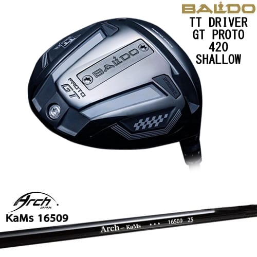 【OVDカスタム】BALDO TT DRIVER GT PROTO 420 SHALLOW ドライバー[DW]バルドBALDO 16509 ARCH GOLF アーチゴルフジャパン