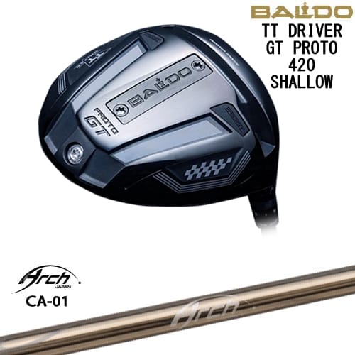 【OVDカスタム】BALDO TT DRIVER GT PROTO 420 SHALLOW ドライバー[DW]バルドBALDO CA-01 ARCH GOLF アーチゴルフジャパン
