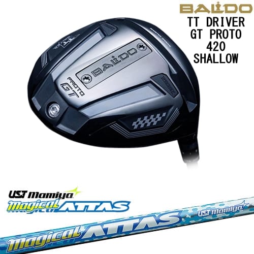 【OVDカスタム】BALDO TT DRIVER GT PROTO 420 SHALLOW ドライバー[DW]バルドBALDO MagicalATTAS マジカル アッタス マミヤmamiya