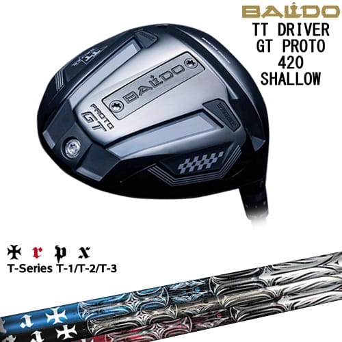 【OVDカスタム】BALDO TT DRIVER GT PROTO 420 SHALLOW ドライバー[DW]バルドBALDO T-Series ティー1 2 3 TRPX