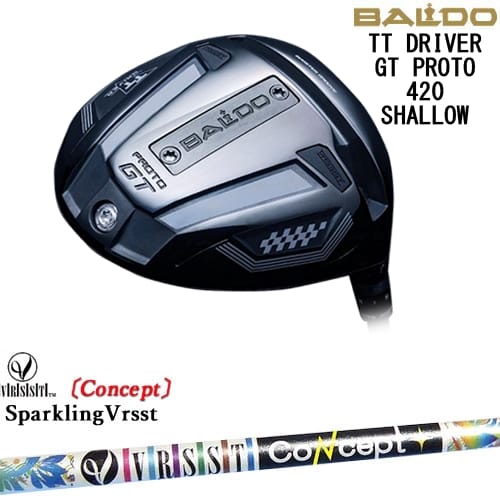 【OVDカスタム】BALDO TT DRIVER GT PROTO 420 SHALLOW ドライバー[DW]バルドBALDO SPARKLING VRSST CONCEPTスパークリングヴァスト
