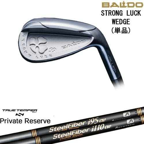 【OVDカスタム】BALDO STRONG LUCK WEDGE ウェッジ[WD]バルドBALDO SteelFiberｉシリーズ SteelFiber Private Reserve トゥルーテンパー