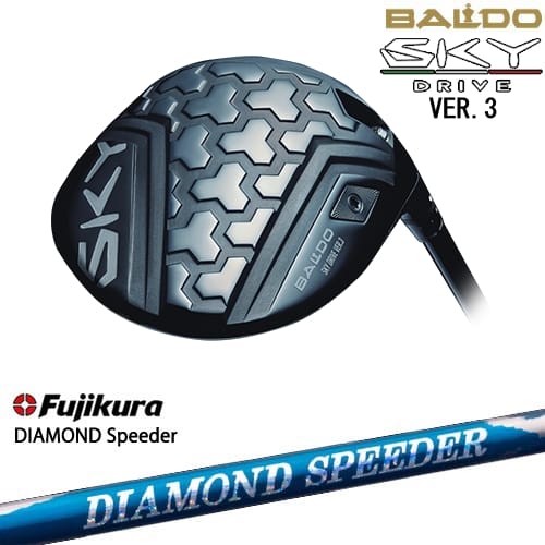 【OVDカスタム】BALDO SKY DRIVE VER.3 ドライバー 2025年モデル[DW]バルドBALDO DIAMOND SPEEDER ダイヤモンドスピーダー フジクラ Fujikura
