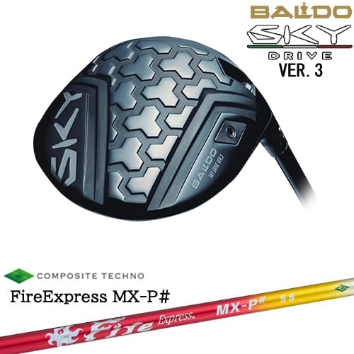 【OVDカスタム】BALDO SKY DRIVE VER.3 ドライバー 2025年モデル[DW]バルドBALDO FireExpress MX-P# ファイヤーエクスプレス コンポジットテクノ｜カスタムクラブ工房 OVDGOLF 83,490円