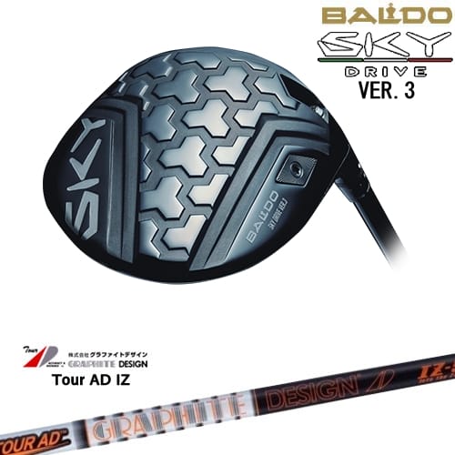 【OVDカスタム】BALDO SKY DRIVE VER.3 ドライバー 2025年モデル[DW]バルドBALDO TourAD IZ ツアーAD IZ グラファイトデザイン