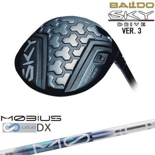 【OVDカスタム】BALDO SKY DRIVE VER.3 ドライバー 2025年モデル[DW]バルドBALDO MOBIUS LIQUID DX メビウスリキッド デザインチューニング