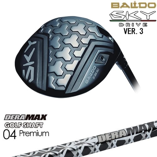 【OVDカスタム】BALDO SKY DRIVE VER.3 ドライバー 2025年モデル[DW]バルドBALDO DERA MAX GOLF SHAFT 04 Premium デラマックス