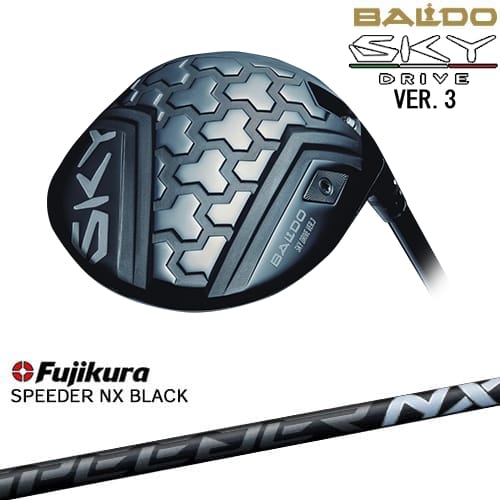 【OVDカスタム】BALDO SKY DRIVE VER.3 ドライバー 2025年モデル[DW]バルドBALDO SPEEDER NX BLACK Fujikura フジクラ｜カスタムクラブ工房 OVDGOLF