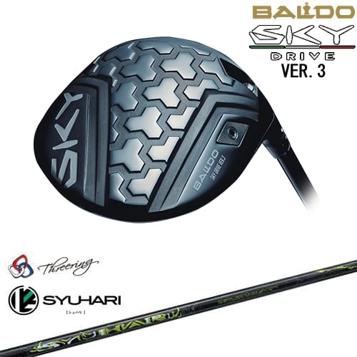 【OVDカスタム】BALDO SKY DRIVE VER.3 ドライバー 2025年モデル[DW]バルドBALDO Threering スリリング SYUHARI シュハリ｜カスタムクラブ工房 OVDGOLF