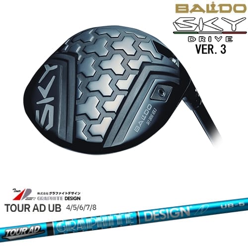 【OVDカスタム】BALDO SKY DRIVE VER.3 ドライバー 2025年モデル[DW]バルドBALDO TOUR AD UB ツアーAD グラファイトデザイン 73,810円