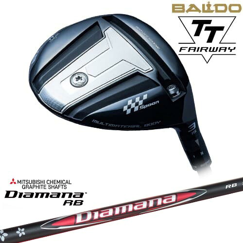 BALDO 2024 TT FAIRWAY WOOD フェアウェイウッド[FW]バルドBALDO Diamana RB ディアマナ 三菱ケミカル｜カスタムクラブ工房 OVDGOLF