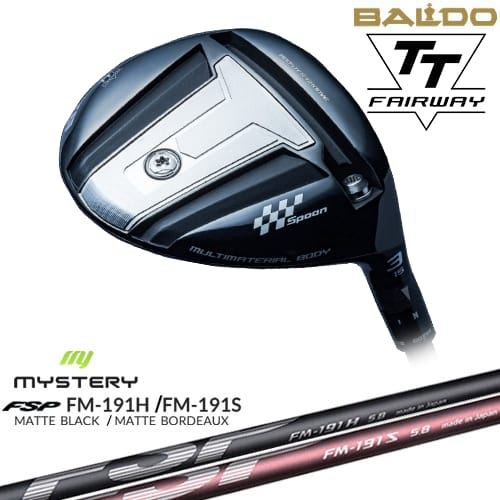 【OVDカスタム】BALDO 2024 TT FAIRWAY WOOD フェアウェイウッド[FW]バルドBALDO FM-191H FM-191S MYSTERY ミステリー
