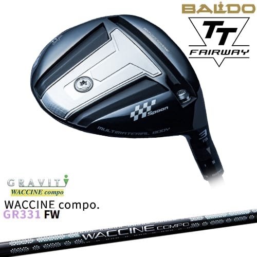 【OVDカスタム】BALDO 2024 TT FAIRWAY WOOD フェアウェイウッド[FW]バルドBALDO WACCINE compo GR331FW ワクチンコンポ GRAVITY｜カスタムクラブ工房 OVDGOLF