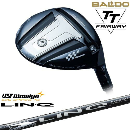 BALDO 2024 TT FAIRWAY WOOD フェアウェイウッド[FW]バルドBALDO LIN-Q WHITE EX リンク ホワイト EX マミヤmamiya｜カスタムクラブ工房 OVDGOLF