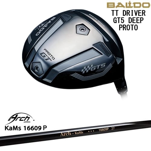 【OVDカスタム】BALDO 2025 TT DRIVER GT5 DEEP ドライバー[DW]バルドBALDO 16609P ARCH GOLF アーチゴルフジャパン
