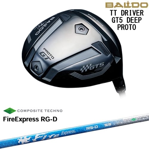【OVDカスタム】BALDO 2025 TT DRIVER GT5 DEEP ドライバー[DW]バルドBALDO FireExpress RG-D ファイヤーエクスプレス コンポジットテクノ｜カスタムクラブ工房 OVDGOLF