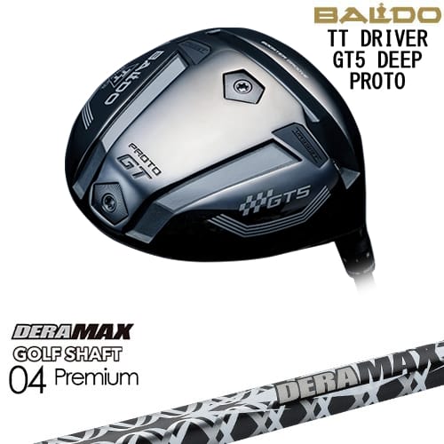 【OVDカスタム】BALDO 2025 TT DRIVER GT5 DEEP ドライバー[DW]バルドBALDO DERA MAX GOLF SHAFT 04 Premium デラマックス