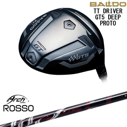 【OVDカスタム】BALDO 2025 TT DRIVER GT5 DEEP ドライバー[DW]バルドBALDO Natural9 ROSSO ロッソ ARCH GOLF アーチゴルフジャパン