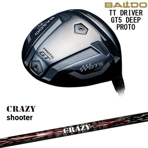【OVDカスタム】BALDO 2025 TT DRIVER GT5 DEEP ドライバー[DW]バルドBALDO Shooter シューター CRAZY