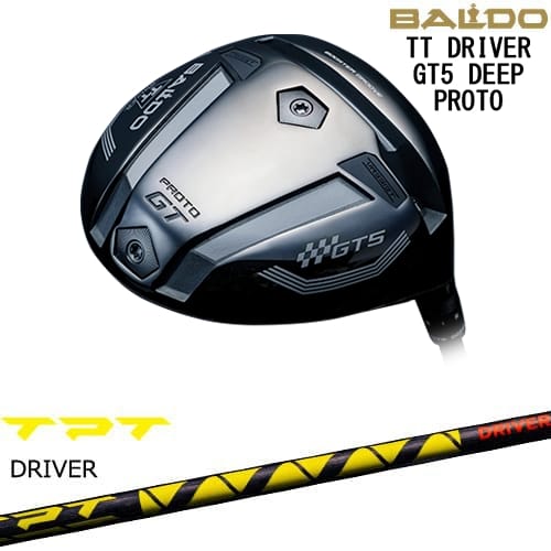 【OVDカスタム】BALDO 2025 TT DRIVER GT5 DEEP ドライバー[DW]バルドBALDO TPT POWER RANGE ドライバーシャフト