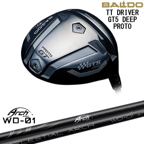 【OVDカスタム】BALDO 2025 TT DRIVER GT5 DEEP ドライバー[DW]バルドBALDO For Driver WD-01 ARCH GOLF アーチゴルフジャパン