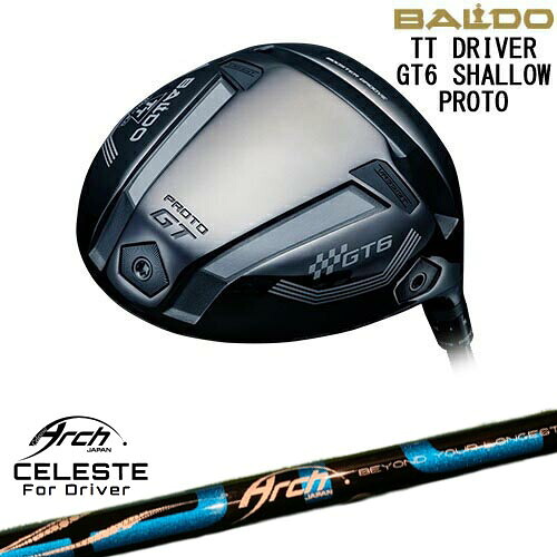 【OVDカスタム】BALDO 2025 TT DRIVER GT6 SHALLOW ドライバー[DW]バルドBALDO Natural9 CELESTEセレステ ARCH GOLF アーチゴルフジャパン