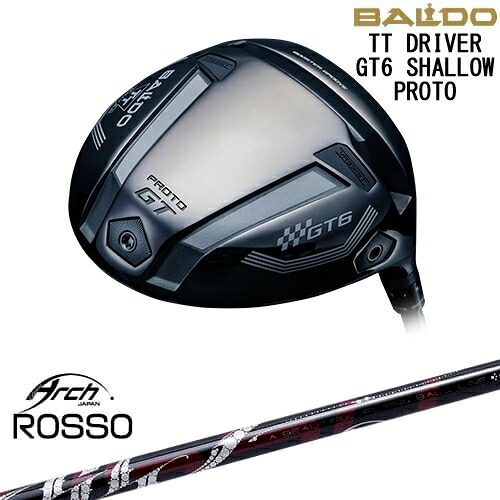 【OVDカスタム】BALDO 2025 TT DRIVER GT6 SHALLOW ドライバー[DW]バルドBALDO Natural9 ROSSO ロッソ ARCH GOLF アーチゴルフジャパン