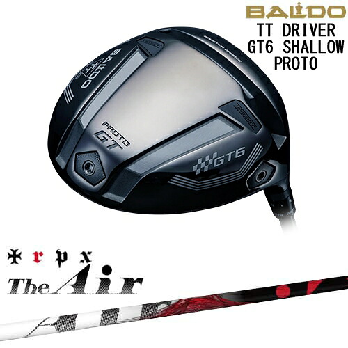 【OVDカスタム】BALDO 2025 TT DRIVER GT6 SHALLOW ドライバー[DW]バルドBALDO The Air ジ・エアー TRPX トリプルエックス｜カスタムクラブ工房 OVDGOLF