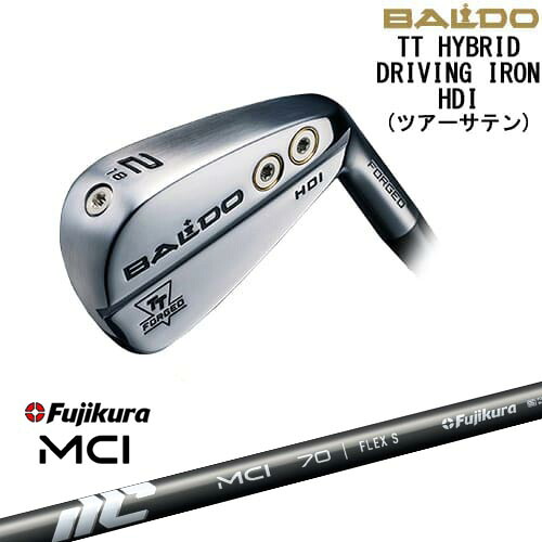 BALDO TT HYBRID DRIVING IRON アイアン型ユーティリティ サテン[UT]バルドBALDO New MCI Fujikura フジクラ