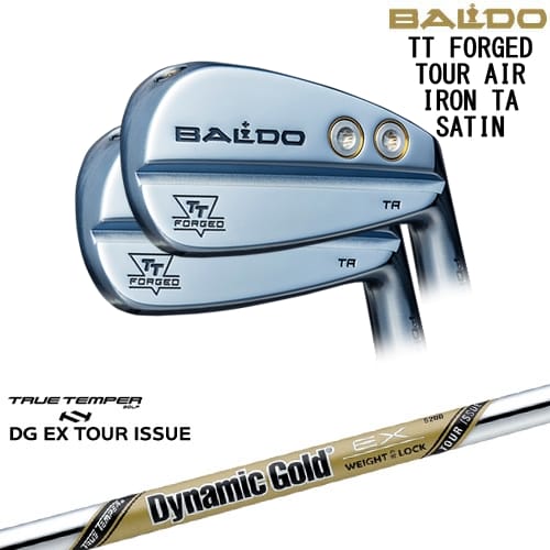 【OVDカスタム】BALDO TT FORGED TOUR AIR アイアン6本set(5-P) サテン[IR]バルドBALDO DynamicGoldEX TOUR ISSUE ツアーイシューTRUE TEMPER
