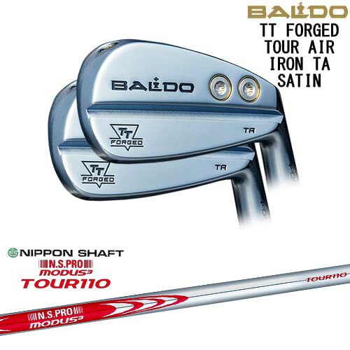 【OVDカスタム】BALDO TT FORGED TOUR AIR アイアン6本set(5-P) サテン[IR]バルドBALDO N.S.PRO MODUS3 TOUR110 モーダス3ツアー110 日本シャフト｜カスタムクラブ工房 OVDGOLF