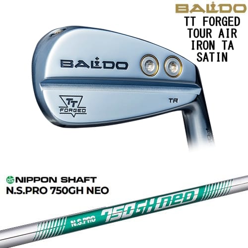 【OVDカスタム】BALDO TT FORGED TOUR AIR アイアン単品(GW) サテン[IR]バルドBALDO N.S.PRO 750GH neo 日本シャフト｜カスタムクラブ工房 OVDGOLF