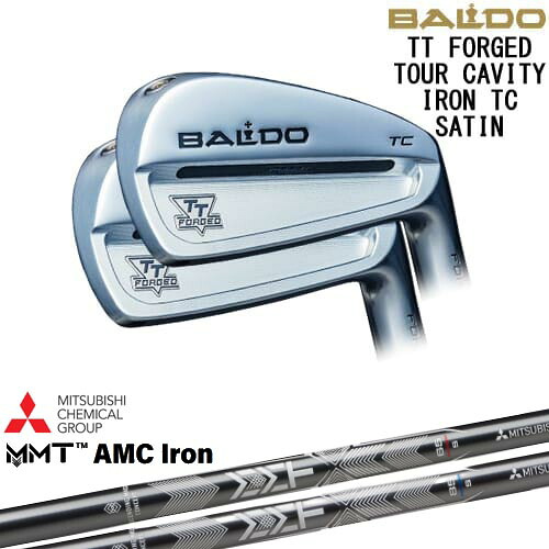 BALDO TT FORGED TOUR CAVITY IRON アイアン6本set(5I-P) サテン[5P]バルドBALDO MMT AMC Iron 三菱ケミカル｜カスタムクラブ工房 OVDGOLF
