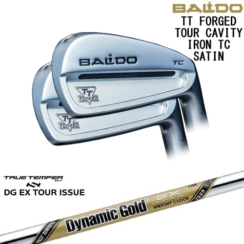 【OVDカスタム】BALDO TT FORGED TOUR CAVITY IRON アイアン6本set(5I-P) サテン[5P]バルドBALDO DynamicGoldEX TOUR ISSUE ツアーイシューTRUE TEMPER｜カスタムクラブ工房 OVDGOLF