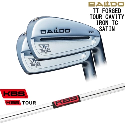 【OVDカスタム】BALDO TT FORGED TOUR CAVITY IRON アイアン6本set(5I-P) サテン[5P]バルドBALDO KBS TOUR｜カスタムクラブ工房 OVDGOLF