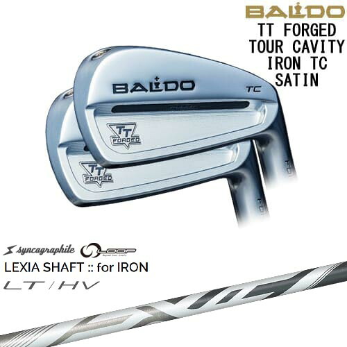 【OVDカスタム】BALDO TT FORGED TOUR CAVITY IRON アイアン6本set(5I-P) サテン[5P]バルドBALDO LEXIA SHAFT：：for IRON LT/HV 川崎春花プロ シンカグラファイト 155,100円