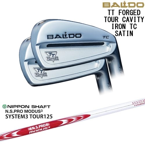 【OVDカスタム】BALDO TT FORGED TOUR CAVITY IRON アイアン6本set(5I-P) サテン[5P]バルドBALDO N.S.PRO MODUS3 SYSTEM3 TOUR125 日本シャフト