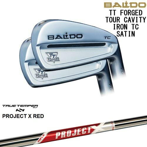 BALDO TT FORGED TOUR CAVITY IRON アイアン6本set(5I-P) サテン[5P]バルドBALDO PROJECT X RED プロジェクトエックスレッド TRUE TEMPER 244,200円