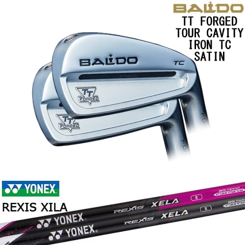 【OVDカスタム】BALDO TT FORGED TOUR CAVITY IRON アイアン6本set(5I-P) サテン[5P]バルドBALDO REXIS XELA レクシス キセラ YONEX ヨネックス