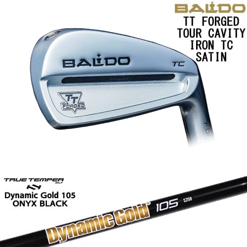 【OVDカスタム】BALDO TT FORGED TOUR CAVITY IRON アイアン単品(4I) サテン[IR]バルドBALDO DynamicGold105 ONYX BLACK オニキスTRUE TEMPER