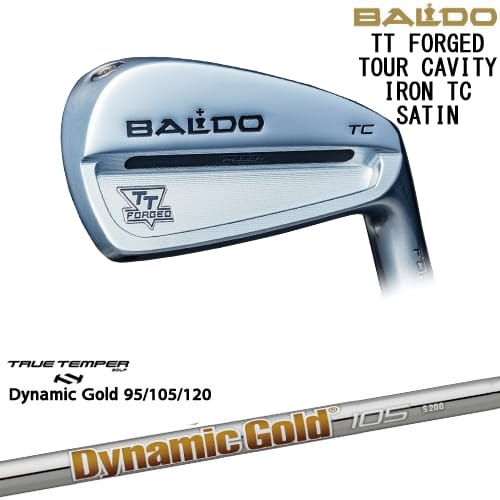 【OVDカスタム】BALDO TT FORGED TOUR CAVITY IRON アイアン単品(4I) サテン[IR]バルドBALDO DynamicGold85 95 105 115 120 ダイナミックゴールドTRUE TEMPER