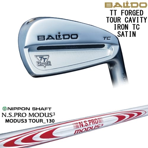【OVDカスタム】BALDO TT FORGED TOUR CAVITY IRON アイアン単品(4I) サテン[IR]バルドBALDO N.S.PRO MODUS3 TOUR 130 日本シャフト