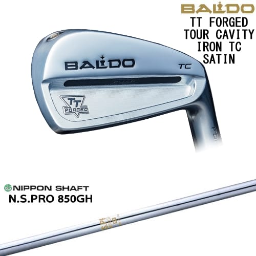 【OVDカスタム】BALDO TT FORGED TOUR CAVITY IRON アイアン単品(4I) サテン[IR]バルドBALDO N.S.PRO 850GH 日本シャフト｜カスタムクラブ工房 OVDGOLF