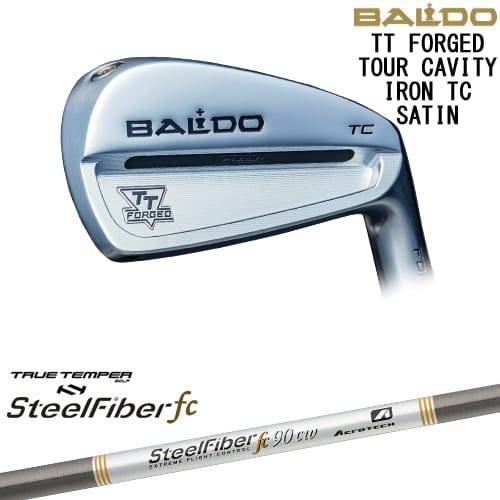 【OVDカスタム】BALDO TT FORGED TOUR CAVITY IRON アイアン単品(4I) サテン[IR]バルドBALDO スチールファイバーfc(パラレル) SteelFiberTRUE TEMPER｜カスタムクラブ工房 OVDGOLF