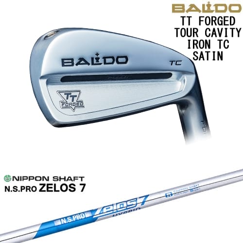 【OVDカスタム】BALDO TT FORGED TOUR CAVITY IRON アイアン単品(4I) サテン[IR]バルドBALDO N.S.PRO ZELOS 7 日本シャフト