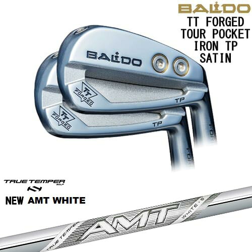 BALDO TT FORGED TOUR POCKET アイアン6本set(5-P) サテン[5P]バルドBALDO New AMT WHITE ホワイトTRUE TEMPER 118,800円