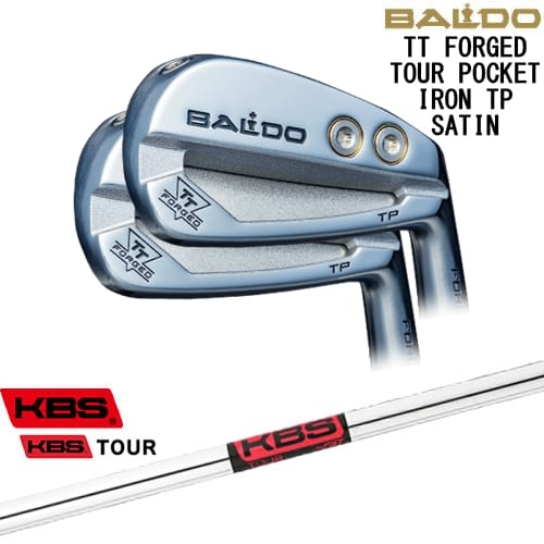 【OVDカスタム】BALDO TT FORGED TOUR POCKET アイアン6本set(5-P) サテン[5P]バルドBALDO KBS TOUR 122,100円