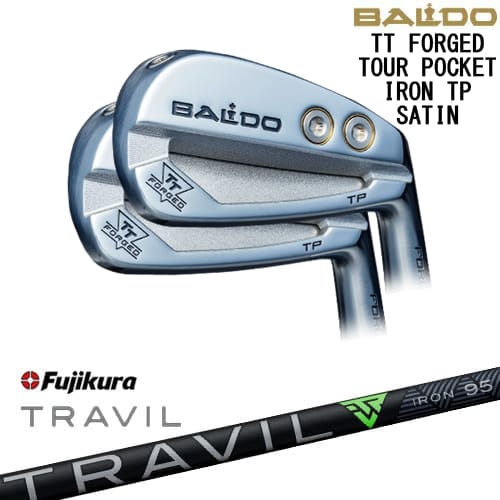 【OVDカスタム】BALDO TT FORGED TOUR POCKET アイアン6本set(5-P) サテン[5P]バルドBALDO TRAVIL IRON トラビルアイアン Fujikura フジクラ｜カスタムクラブ工房 OVDGOLF